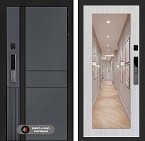 LABIRINT Входная металлическая дверь ЭвоЛаб Смарт панель №18 цвет сандал белый