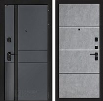LABIRINT Входная металлическая дверь EvoLAB панель №25 цвет бетон светлый