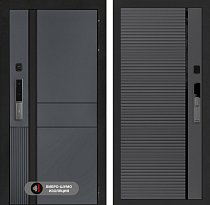 LABIRINT Входная металлическая дверь ЭвоЛаб Смарт панель №22 цвет графит софт