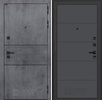 LABIRINT Входная металлическая дверь Инфинити панель №13 цвет графит софт