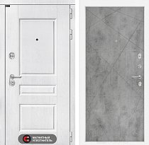 LABIRINT Входная металлическая дверь Версаль панель №24 цвет бетон светлый