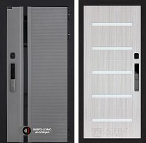 LABIRINT Входная металлическая дверь Пиано Смарт 2.0 панель №1 цвет сандал белый