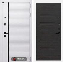 LABIRINT Входная металлическая дверь Роял панель №14 цвет эко венге поперечный