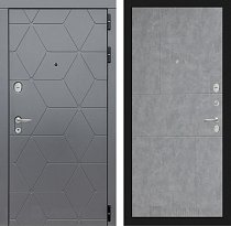 LABIRINT Входная металлическая дверь Cosmo панель №21 цвет бетон светлый