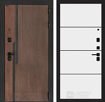 LABIRINT Входная металлическая дверь Karmina панель №25 цвет белый софт