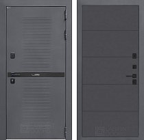 LABIRINT Входная металлическая дверь Термолаб-3 панель №13 цвет графит софт