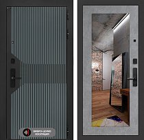 LABIRINT Входная металлическая дверь Смартлаб панель №18 цвет бетон светлый