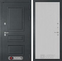 LABIRINT Входная металлическая дверь Атлантик панель №29 цвет белый софт