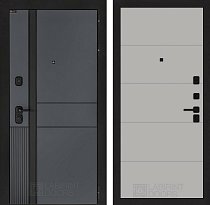 LABIRINT Входная металлическая дверь EvoLAB панель №13 цвет грей софт