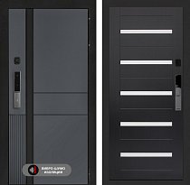 LABIRINT Входная металлическая дверь ЭвоЛаб Смарт панель №1 цвет венге