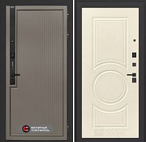 LABIRINT Входная металлическая дверь Лаб-1 Про панель №23 цвет шампань софт