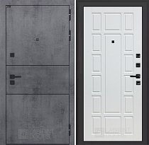 LABIRINT Входная металлическая дверь Инфинити панель №12 цвет белое дерево