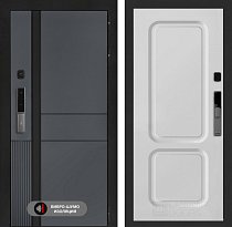 LABIRINT Входная металлическая дверь ЭвоЛаб Смарт панель №9 цвет белый софт