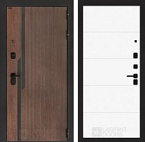 LABIRINT Входная металлическая дверь Karmina панель №13 цвет белый софт