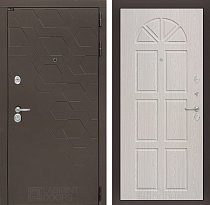 LABIRINT Входная металлическая дверь Smoky панель №15 цвет Алмон 25