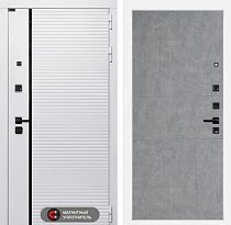 LABIRINT Входная металлическая дверь Роял панель №21 цвет бетон светлый