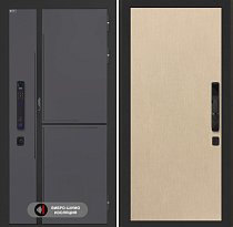 LABIRINT Входная металлическая дверь Лаб-3 Смарт панель №5 цвет венге светлый