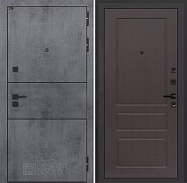 LABIRINT Входная металлическая дверь Инфинити панель №3 цвет орех премиум