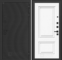 LABIRINT Входная металлическая дверь Вулкано панель №26 цвет эмаль белая