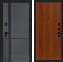 LABIRINT Входная металлическая дверь EvoLAB панель №5 цвет итальянский орех