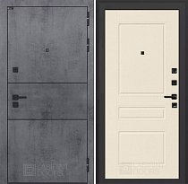LABIRINT Входная металлическая дверь Инфинити панель №3 цвет крем софт