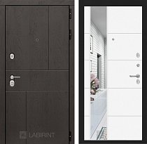 LABIRINT Входная металлическая дверь URBAN панель 19 Белый soft
