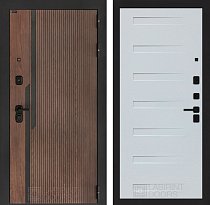 LABIRINT Входная металлическая дверь Karmina панель №14 цвет дуб кантри белый горизонт