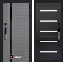 LABIRINT Входная металлическая дверь Пиано Смарт 2.0 панель №1 цвет венге