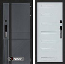 LABIRINT Входная металлическая дверь ЭвоЛаб Смарт панель №14 цвет дуб кантри белый горизонт
