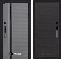 LABIRINT Входная металлическая дверь Пиано Смарт 2.0 панель №14 цвет эко венге поперечный