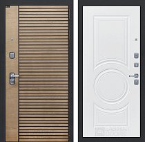 LABIRINT Входная металлическая дверь Ритм панель №23 цвет белый soft
