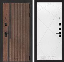 LABIRINT Входная металлическая дверь Karmina панель №24 цвет белый софт