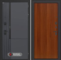 LABIRINT Входная металлическая дверь Лаб-2 Про панель №5 цвет итальянский орех