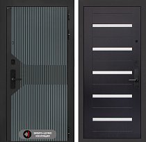 LABIRINT Входная металлическая дверь Смартлаб панель №1 цвет венге