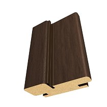 Albero ЦПЛ Коробка "Т" 70х32х2070 мм цвет Тёмный орех 1 шт.