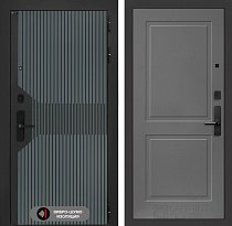 LABIRINT Входная металлическая дверь Смартлаб панель №11 цвет графит софт
