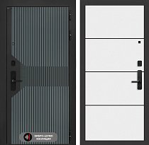 LABIRINT Входная металлическая дверь Смартлаб панель №25 цвет белый софт