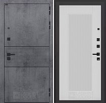 LABIRINT Входная металлическая дверь Инфинити панель №30 цвет белый софт