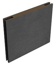 Albero Мегаполис Лофт Добор "Т" 100х10х2070 мм цвет Бетон тёмный 1 шт.