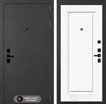 LABIRINT Входная металлическая дверь ACUSTIC панель №27 эмаль белая