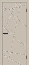 Дверь Браво модель Граффити-5.Д цвет Cream Pro