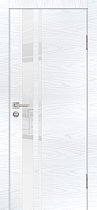 Дверь Profilo Porte Серия P-16 цвет Дуб скай белый стекло белый лакобель