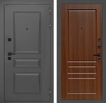 LABIRINT Входная металлическая дверь Орлеан панель №3 цвет орех бренди