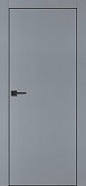 Profilo Porte модель PX-1 кромка чёрная с 4-х сторон цвет Серый матовый