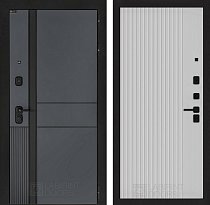 LABIRINT Входная металлическая дверь EvoLAB панель №29 цвет белый софт рельеф