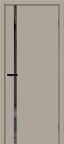 Дверь Браво модель Браво-0.40.П цвет Глиняный шёлк/Мирокс грей
