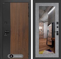 LABIRINT Входная металлическая дверь с терморазрывом АйсЛаб панель №18 цвет бетон светлый