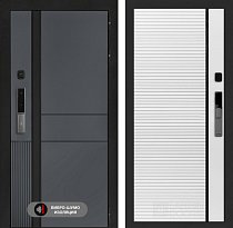 LABIRINT Входная металлическая дверь ЭвоЛаб Смарт панель №22 цвет белый софт