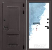 LABIRINT Входная металлическая дверь Полярис Лайт панель №28 грунт под покраску