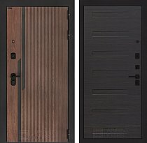 LABIRINT Входная металлическая дверь Кармина панель №14 цвет эко венге поперечный